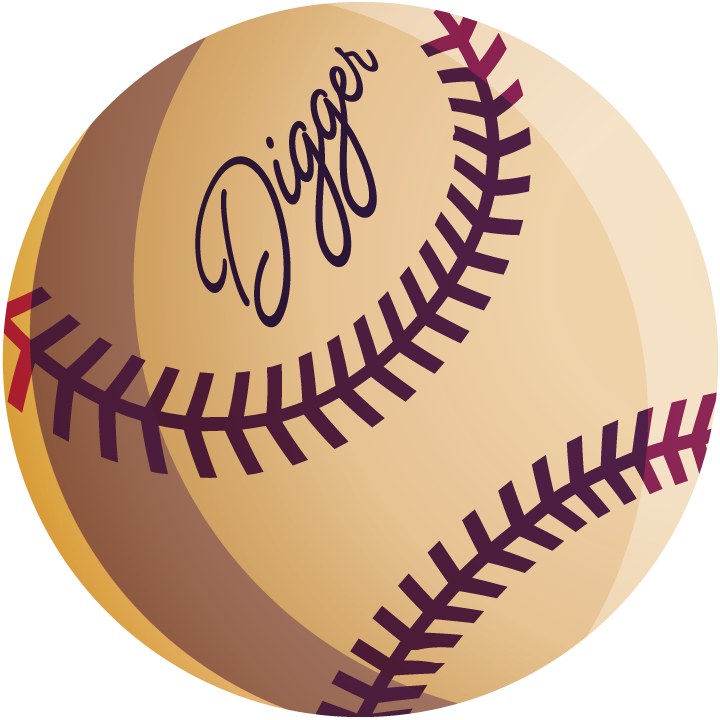 Balle de baseball signée par Digger
