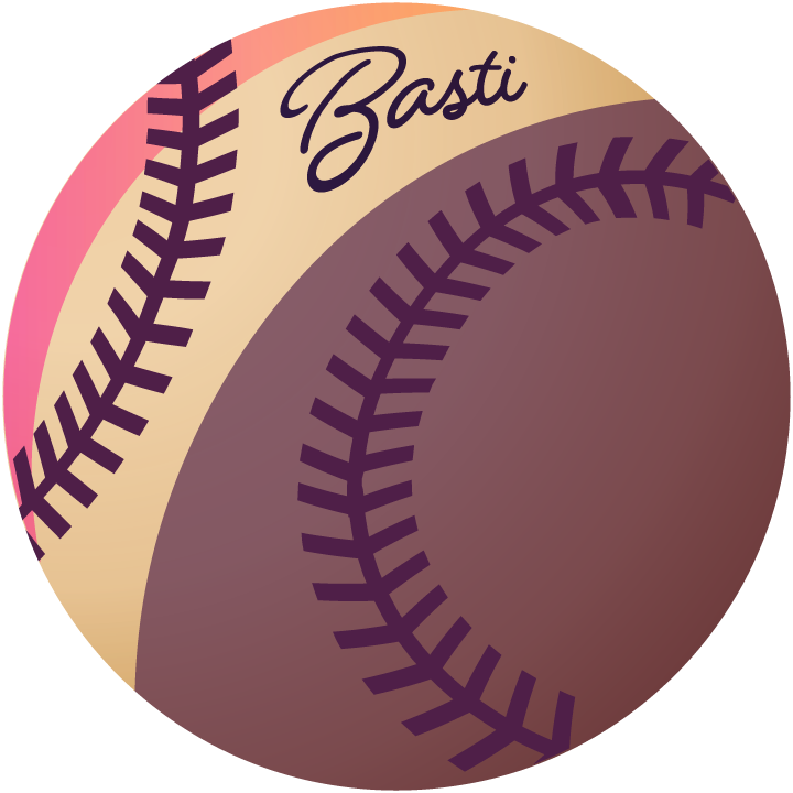 Balle de baseball signée par Basti
