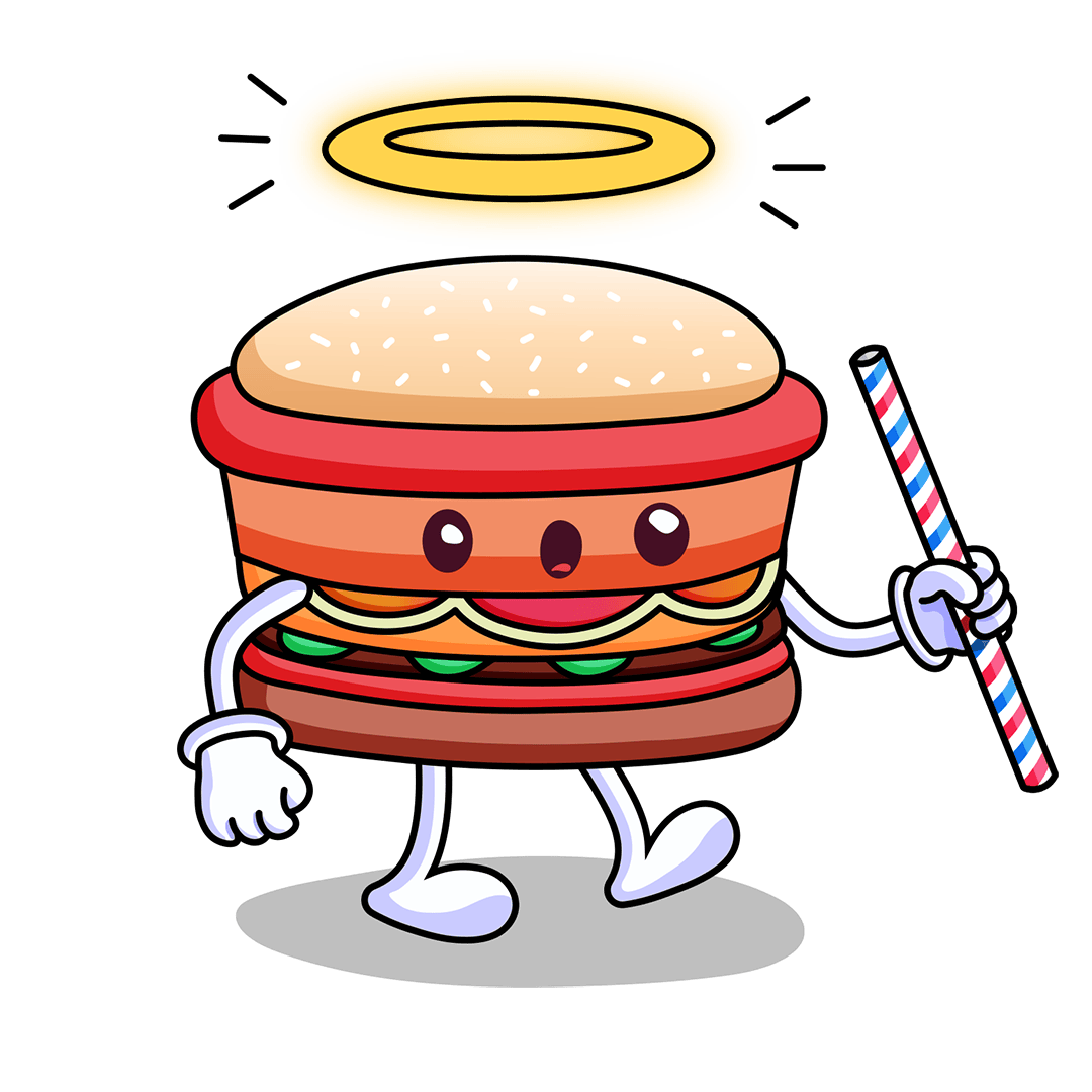 Personnage de burger N°2 redesigné